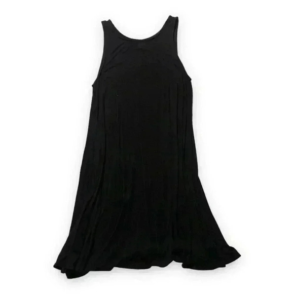 Old Navy Simple Classic Sleeveless Relaxed Fit Soft Black Mid-length Dress - Picture 1 of 5